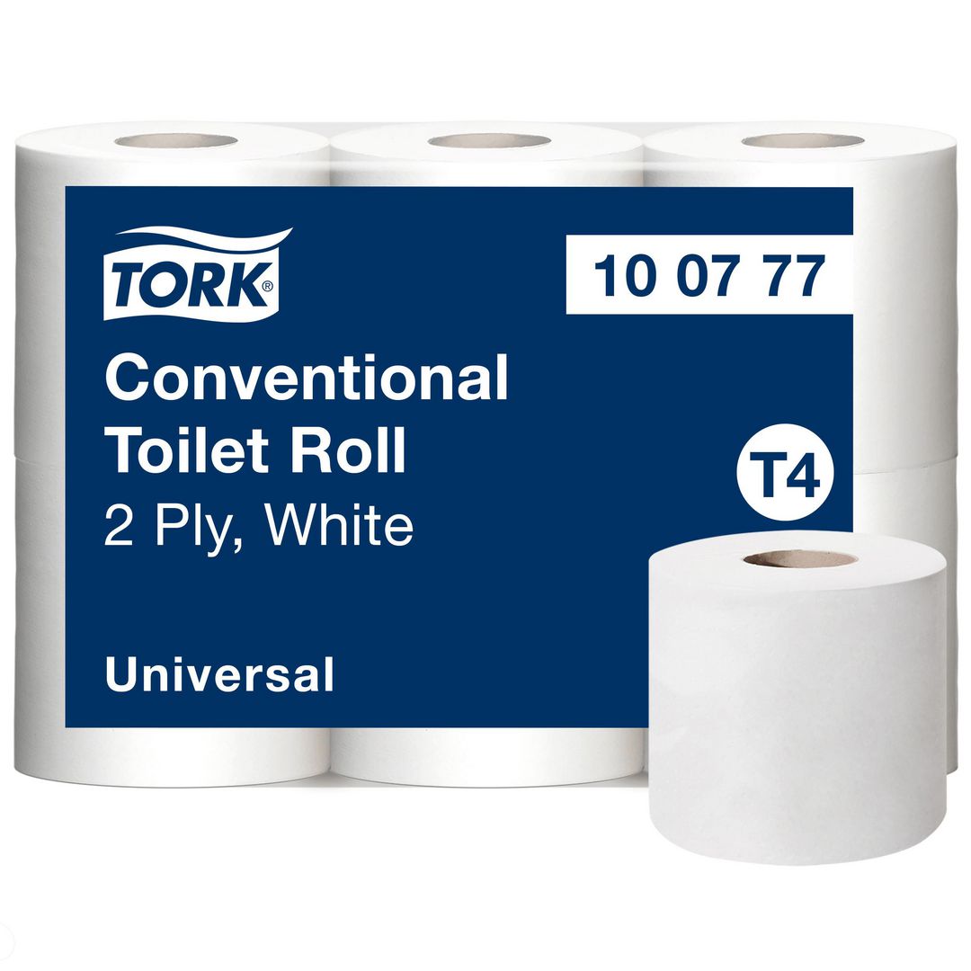 Toalettpapir TORK Univer 2L T4 45m (42 ruller)