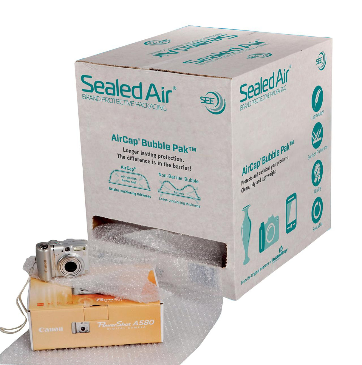 Bobleplast SEALED AIR boks 30cmx50m