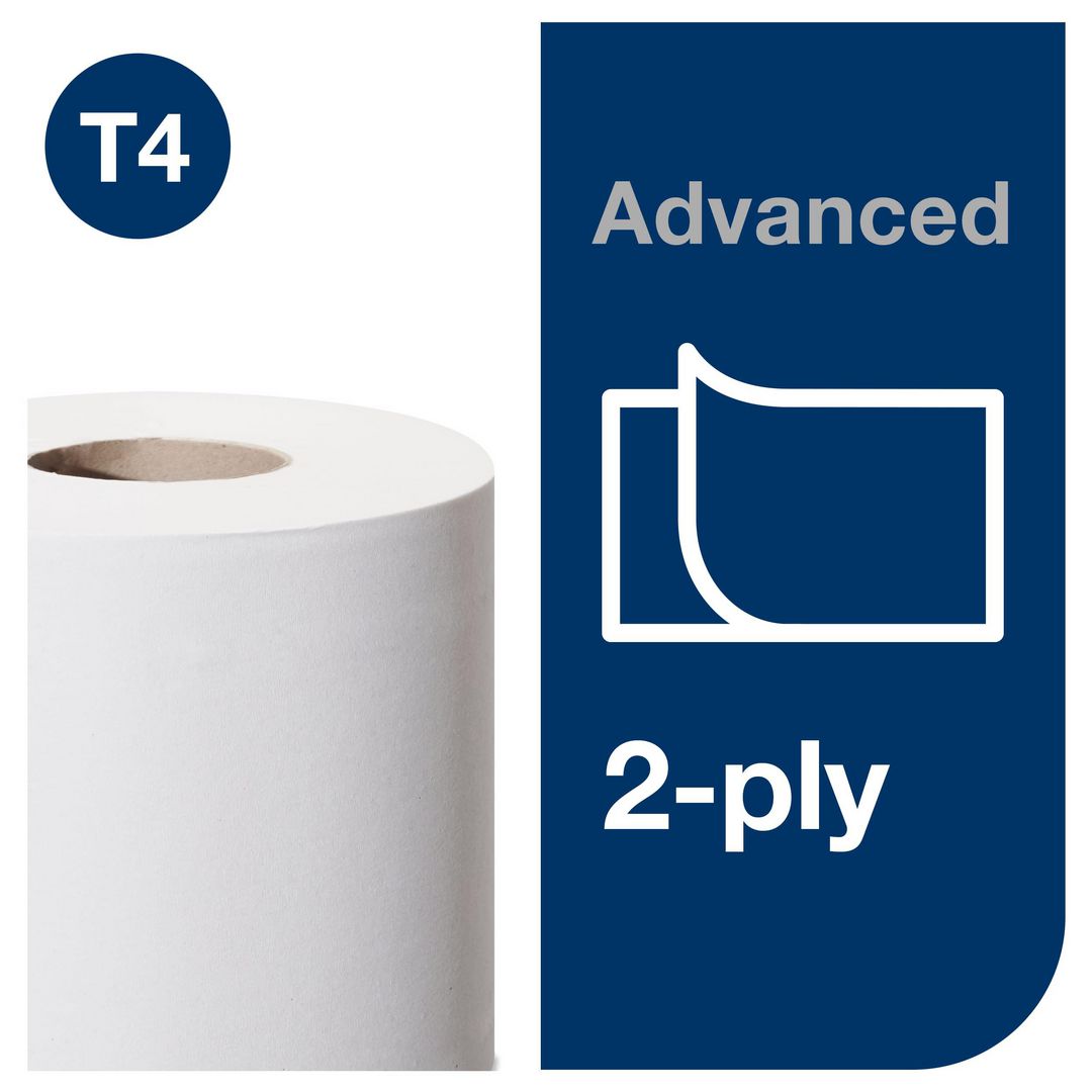 Toalettpapir TORK Advance 2L T4 31m (24 ruller)