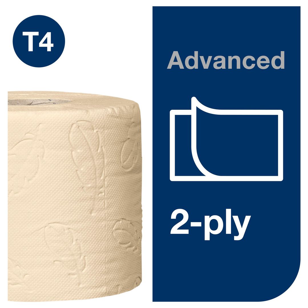 Toalettpapir TORK Adv. natur 2L T4 (24 ruller)