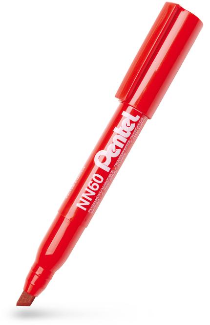 Merkepenn PENTEL NN60 3,9-5,8mm rød