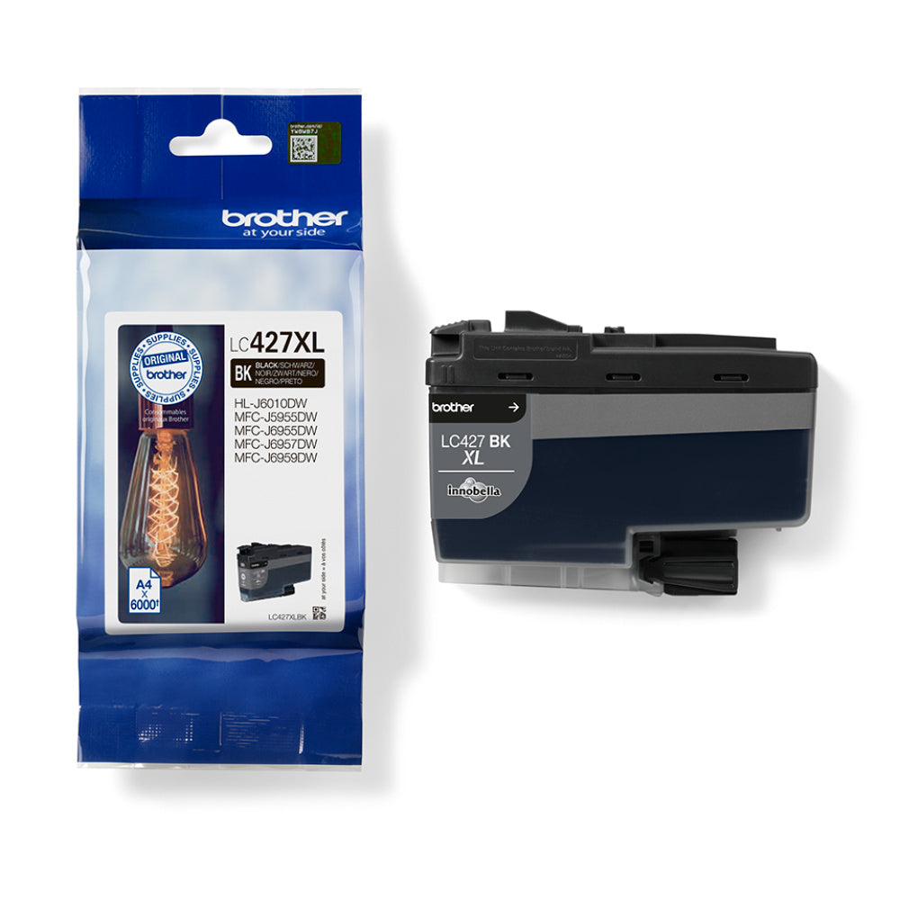 Brother LC427XLBK sort blekkpatron