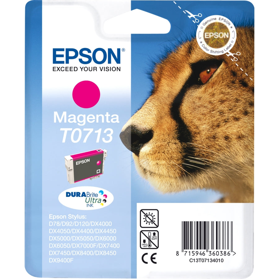 Epson C13T07134012 magenta blekkpatron