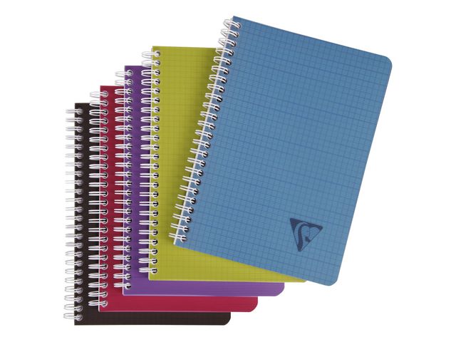 Notatbok CLAIREFONTAINE Intense A5 ruter