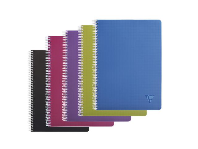 Notatbok CLAIREFONTAINE Intense A4 ruter