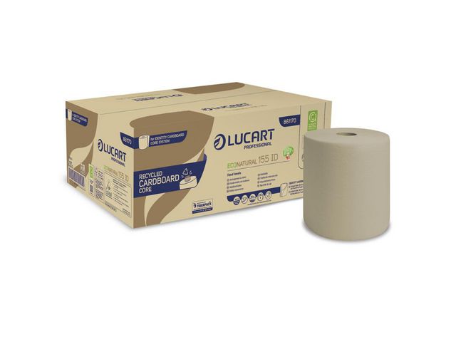 Tørkerull LUCART EcoNatural 2L 155m