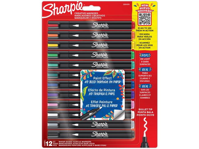 Paintmarker SHARPIE ass (12)