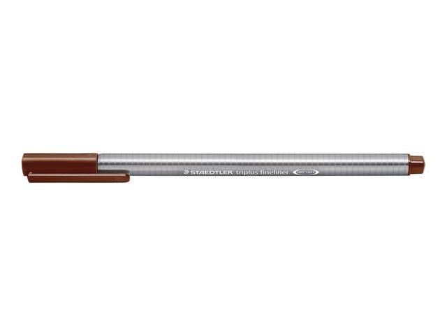 Fiberpenn STAEDTLER Triplus 0,3mm brun