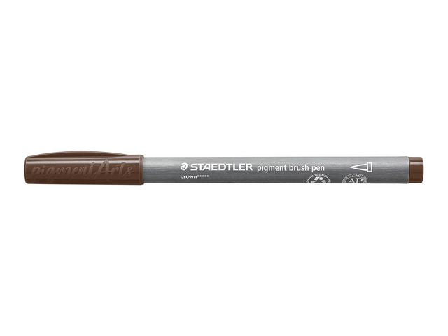 Fiberpenn STAEDTLER PL 371 brush brun