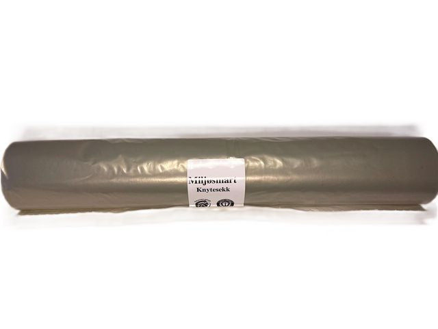 Avfallssekk knyte 85x155cm 55my tran(10)