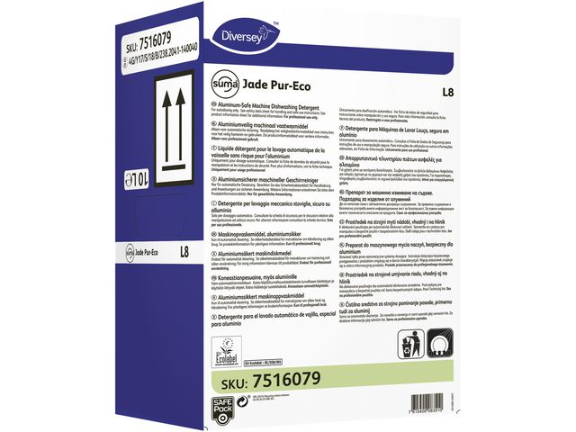 Maskinoppvask SUMA Jade Pur-Eco L8 10L