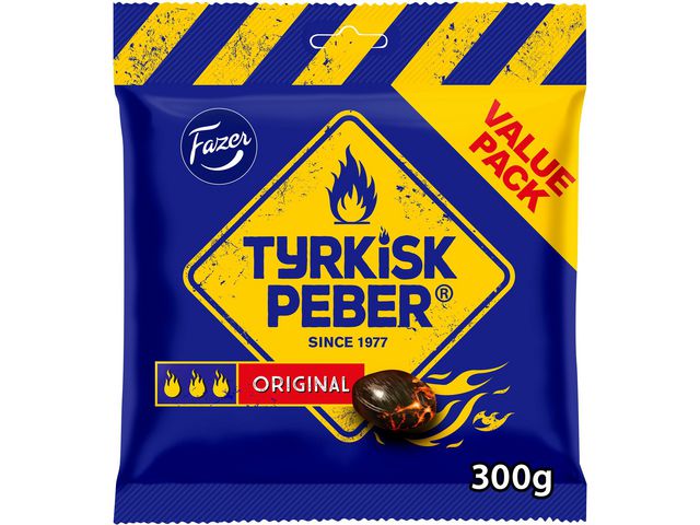 Godteri FAZER Tyrkisk Peber 300g