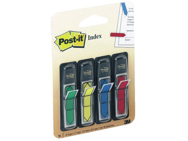 Index POST-IT 684 smal pil 5 farger
