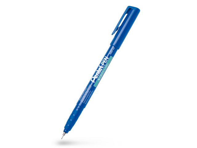 Merkepenn PENTEL NMF50 0,6mm blå