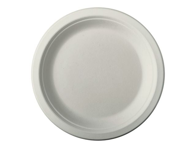 Tallerken PURE bagasse 23cm (50)