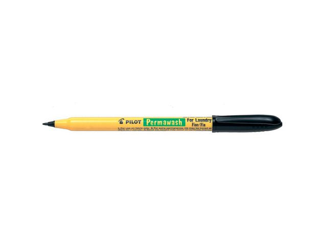 Tøymerkepenn PILOT 1mm sort