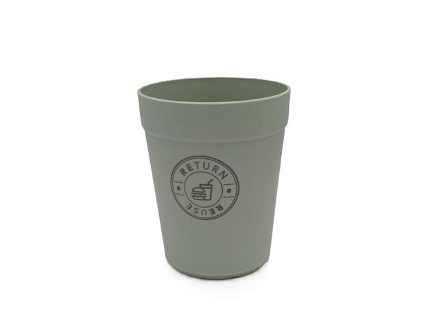 Kopp Return&Reuse PP 30cl grønn