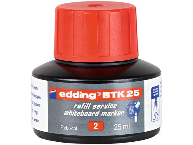 Refill EDDING BTK25 WBpenn rød