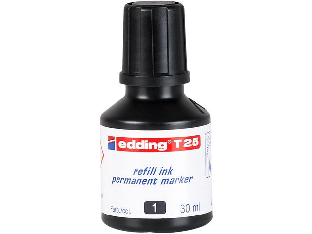 Refill EDDING T25 perman. merkepenn sort