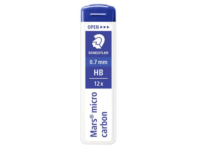 Blyantmine STAEDTLER 0,7mm HB (12)