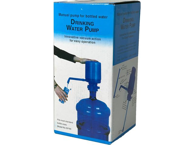 Pumpe manuell for 18,9L kildevann