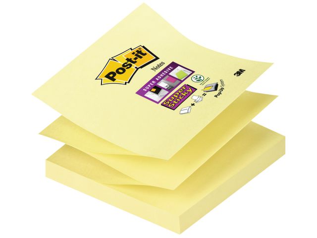 Notatblokk POST-IT SS ZN 76x76 gul