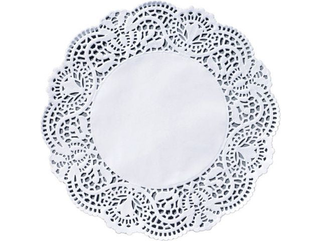 Fatpapir DUNI 36cm rundt uthullet (250)