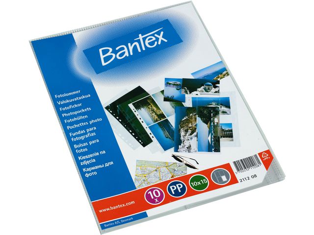 Fotolomme BANTEX 4x10x15 cm klar (10)