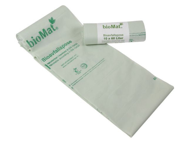 Biosekk BIOMAT knyte sterk 22my 60L (10)