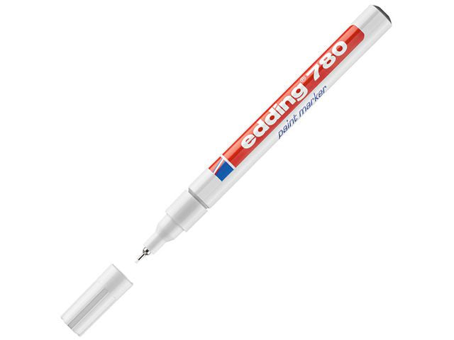 Paintmarker EDDING 780 hvit