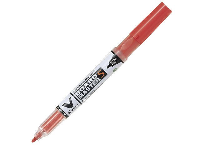 Whiteboardpenn PILOT V-Board UF rund rød