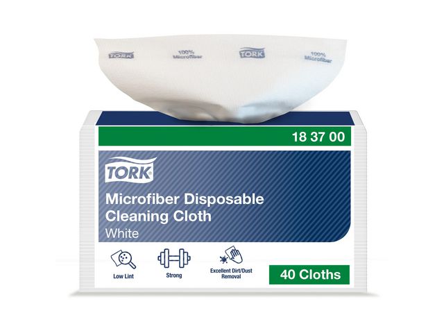 Klut TORK mikrofiber engangs29,5x34 (40)