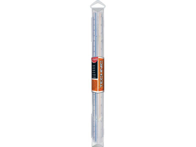Linjal reduksjon MAPED 1/20-1/125