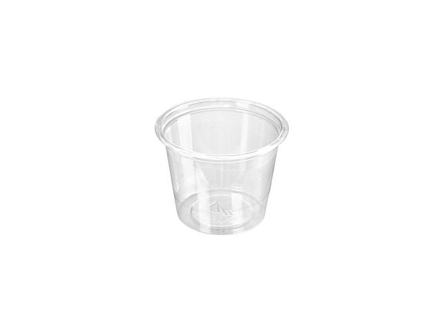 Dressingbeger DUNI 30ml rpet klar (100)