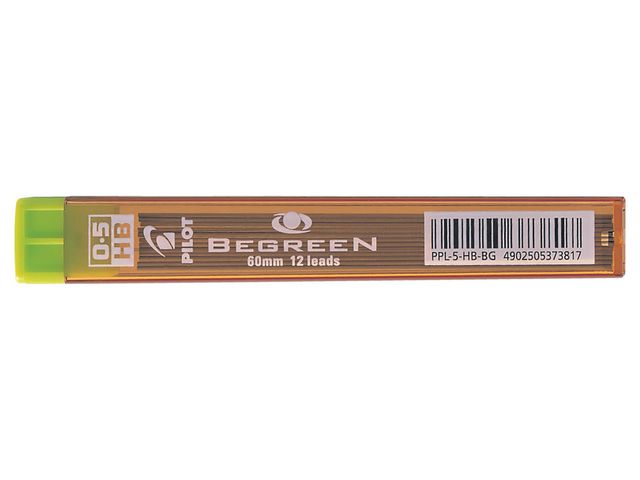 Blyantmine PILOT Begreen 0,5mm HB (12)