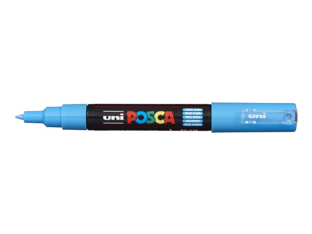 Paintmarker UNI Posca PC-1M lys blå