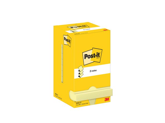 Notatblokk POST-IT ZN 76x76 CY (12)