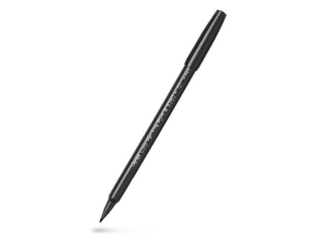Fiberpenn PENTEL S360-101 Color Pen sort