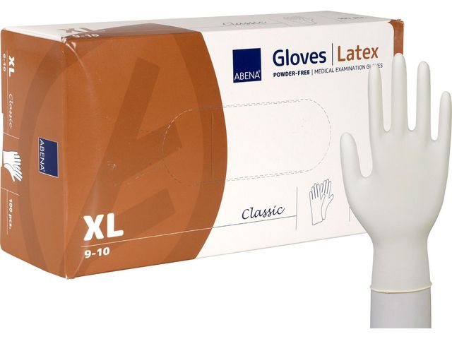 Latekshanske ABENA Clas. pf XL hvit(100)