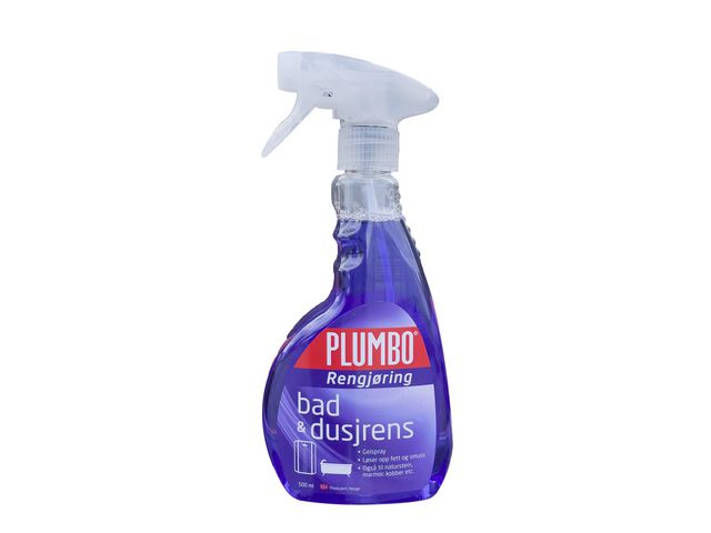 Rengjøring PLUMBO bad & dusjrens 0,5L