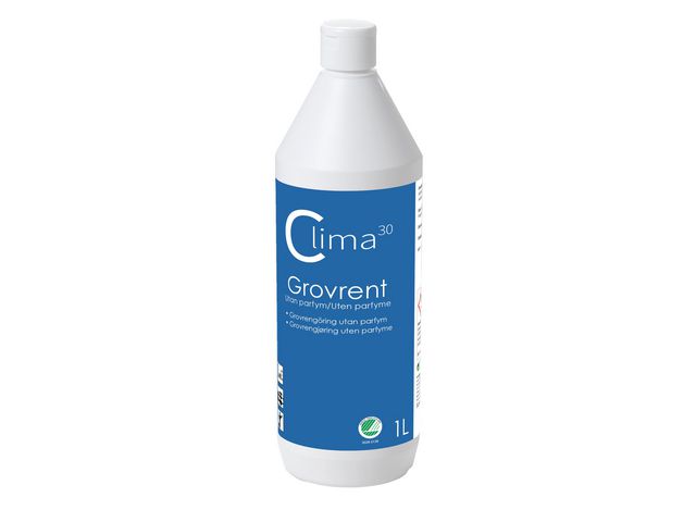 Grovrengjøring CLIMA30 u/parfyme 1L