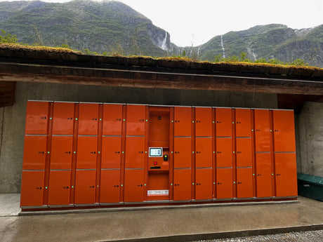 Gudvangen satser på moderne bagasjeoppbevaring for reisende
