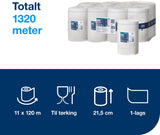 Tørkerull TORK Advance 1L M1 120m (11 stk)