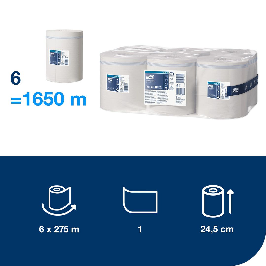 Tørkerull TORK Advance 1L M2 275m (6 stk)