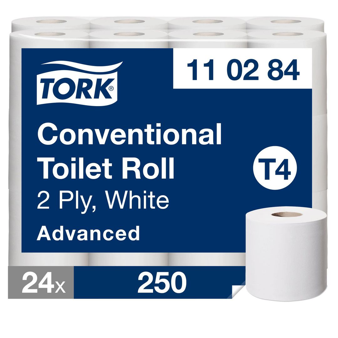 Toalettpapir TORK Advance 2L T4 31m (24 ruller)