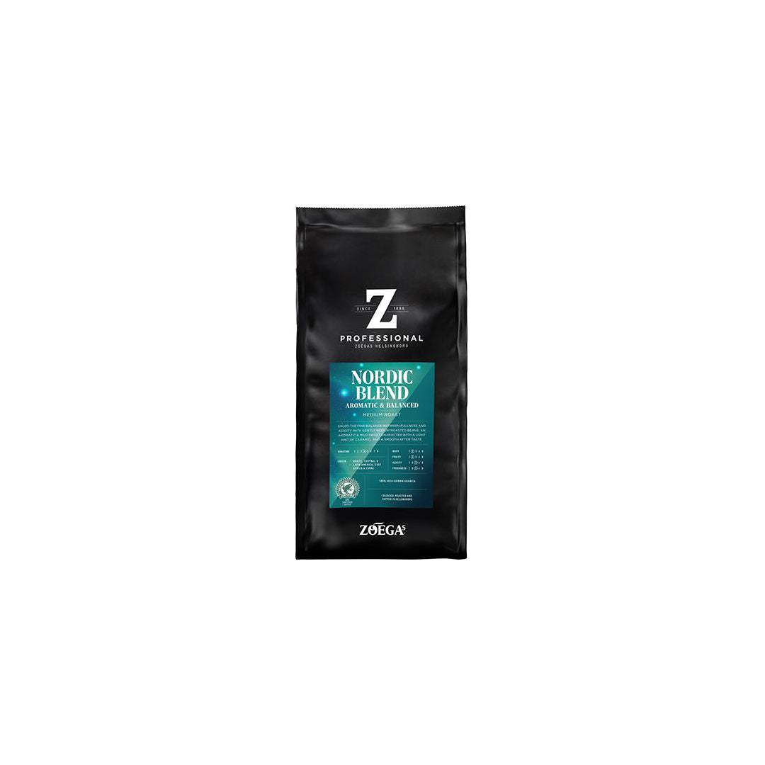 Kaffe ZOEGAS Nordic hele bønner  (8 poser á 750g)