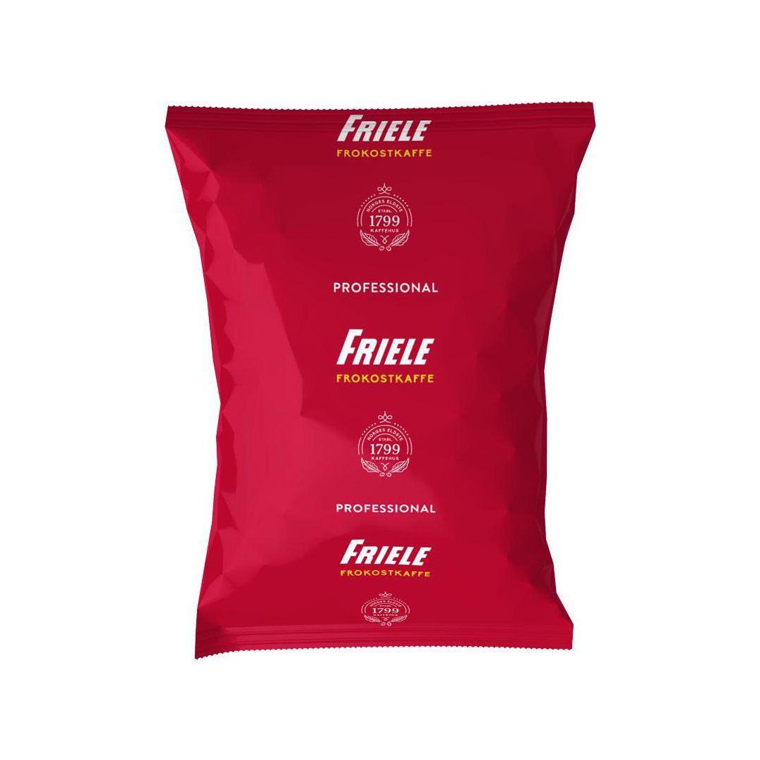Kaffe FRIELE grovmalt (12 poser á 600g)