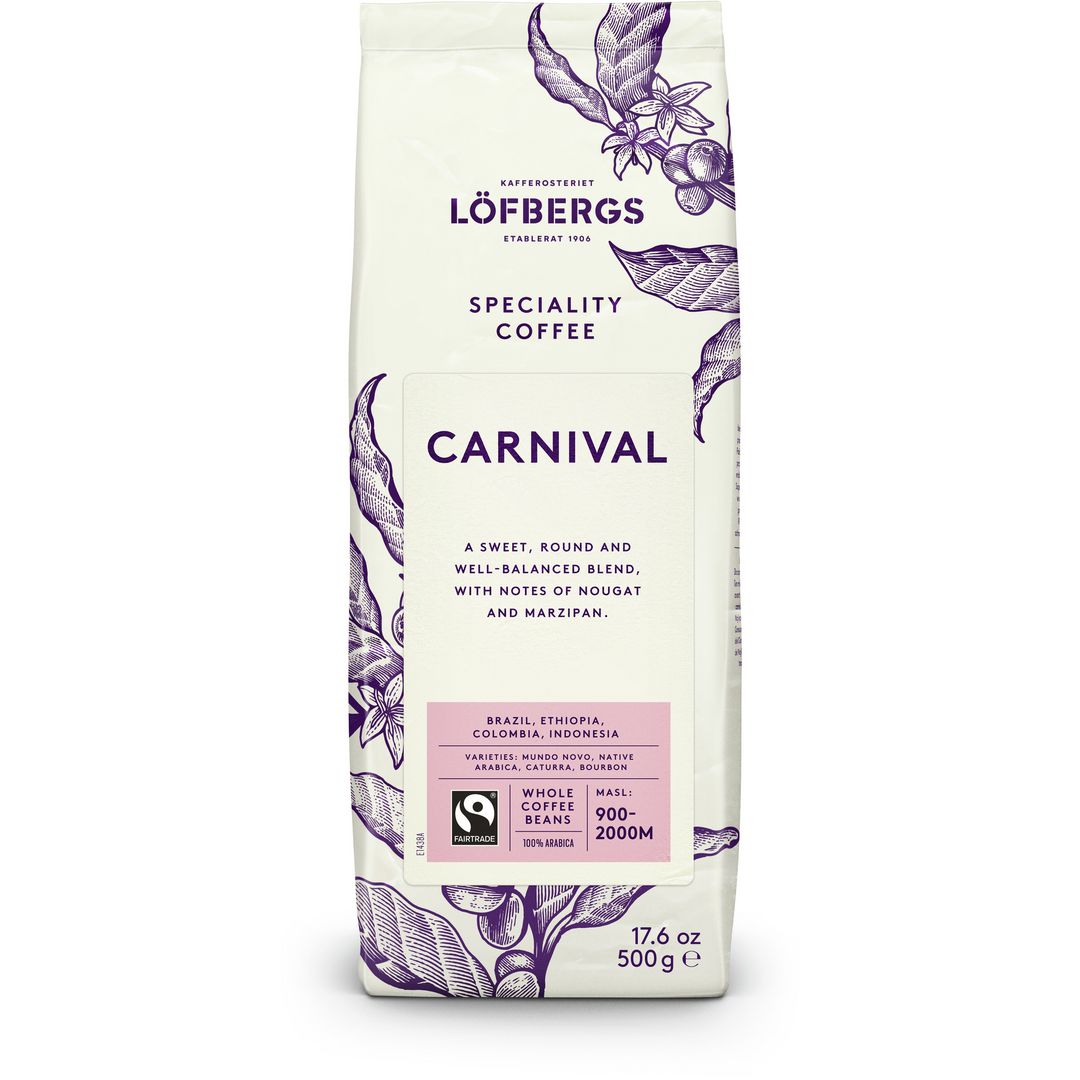 Kaffe LÖFBERGS Carnival espr. FT HB (8 poser á 500g)