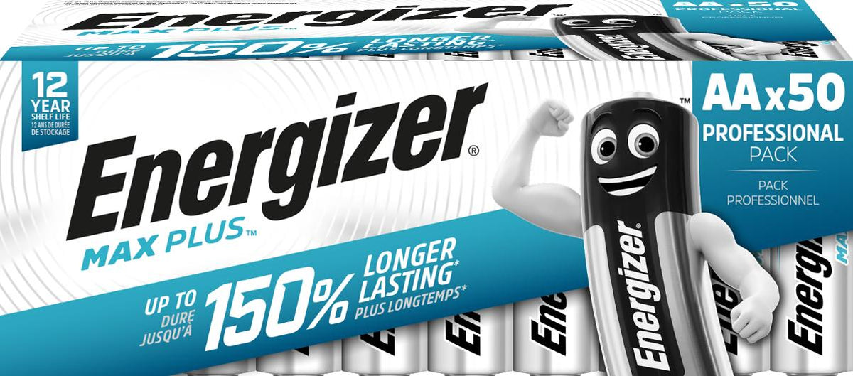 Batteri ENERGIZER Max Plus AA (50)