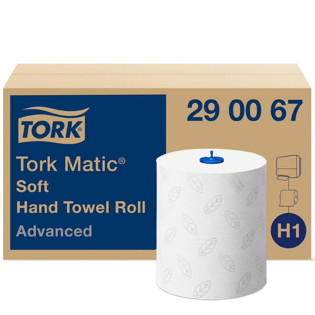 Tørkerull TORK Matic Advanced 2L H1 150m (6 stk)